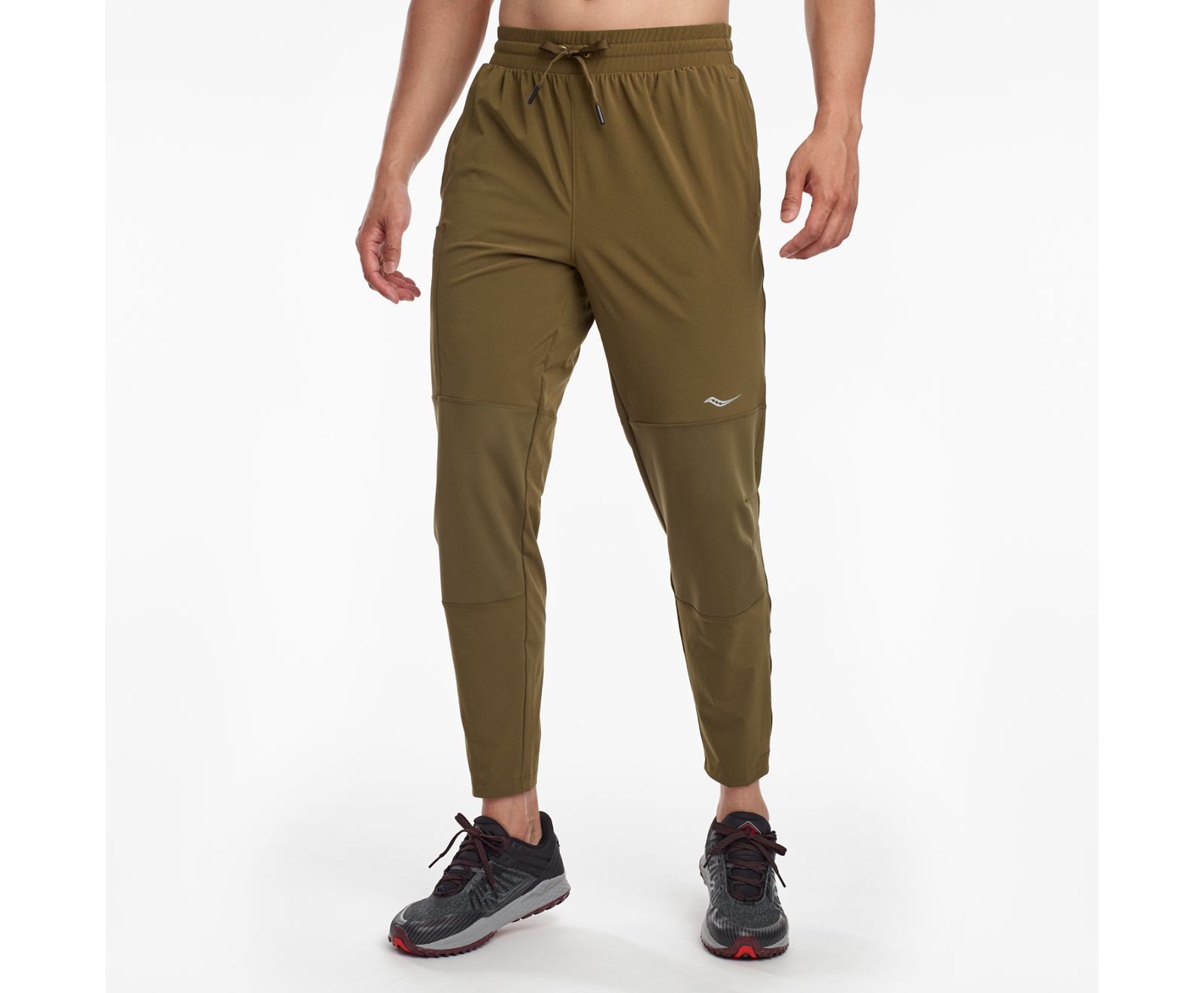 Pantalones Saucony Summit Jogger Hombre Verde Oliva Oscuro | México 620CTVE